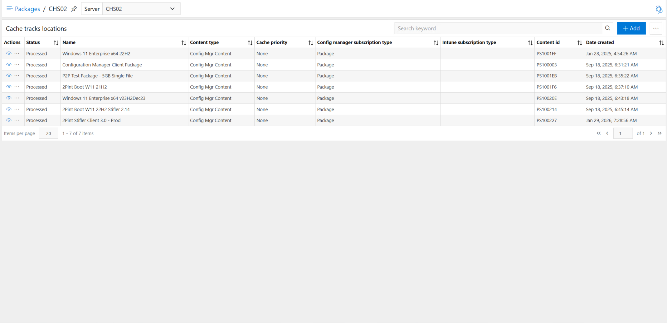 CacheR – Cache tracks
