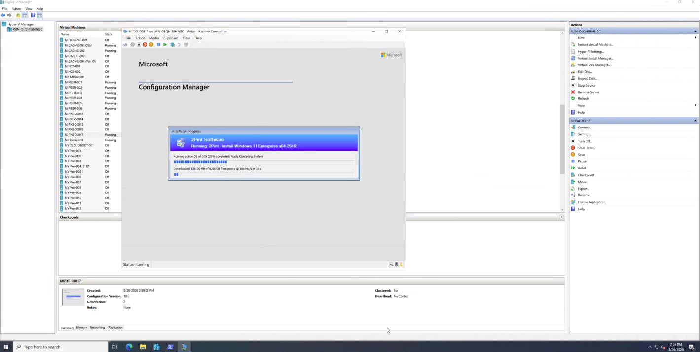 OSD Toolkit - Installation progress