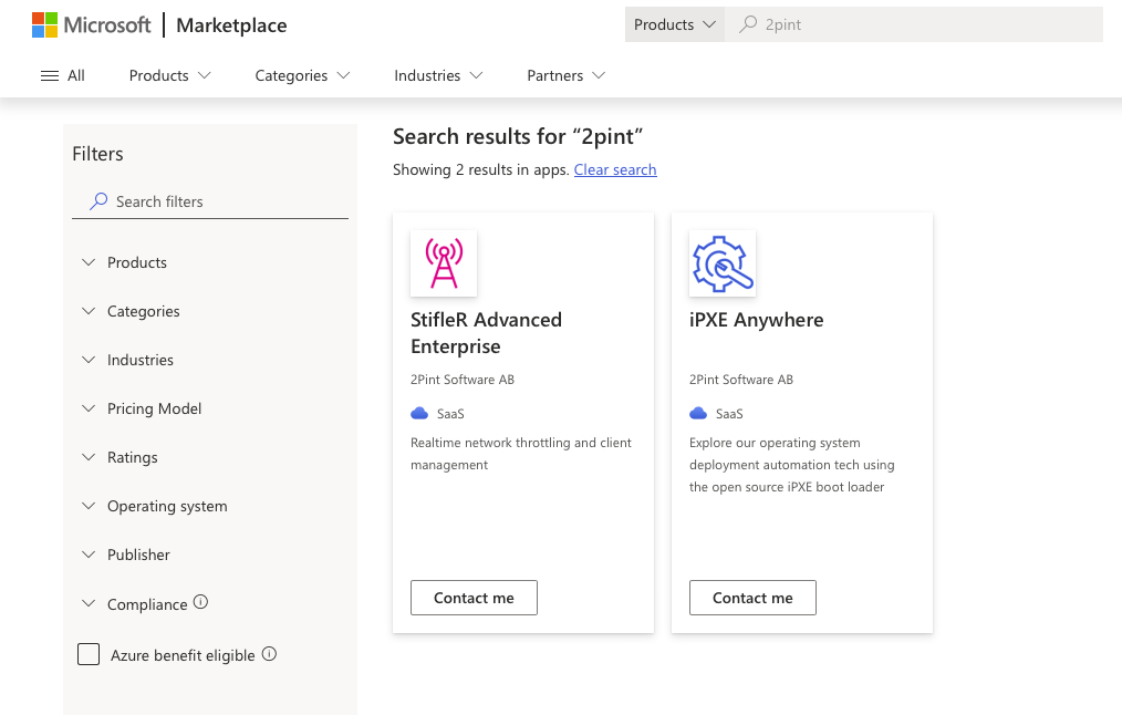 Microsoft Marketplace